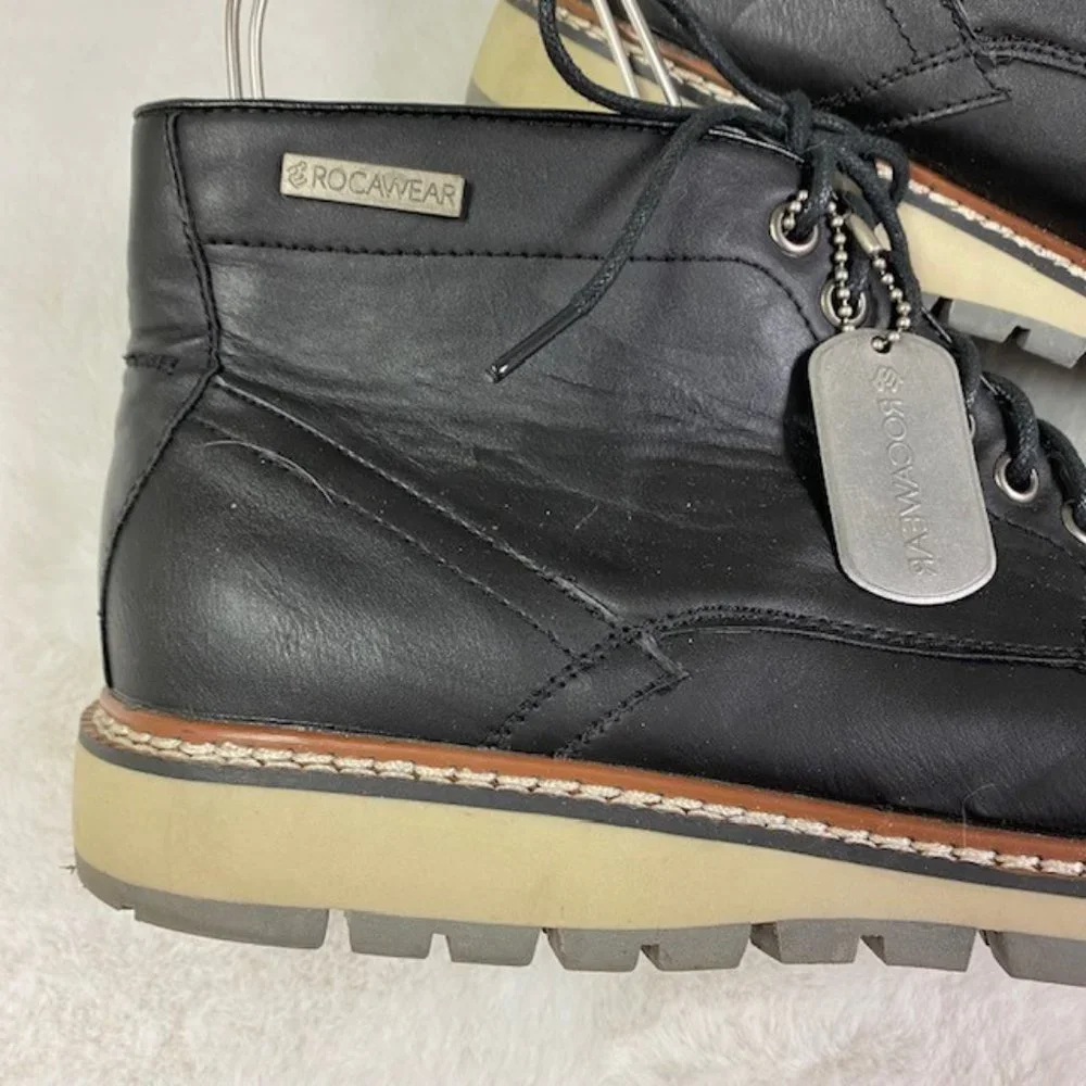 RocaWear Chukka Jim Black‎ Boots, size 13